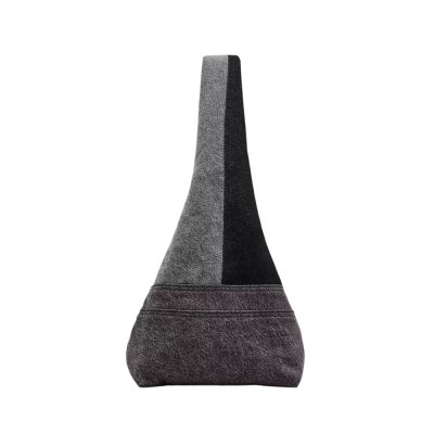 THE PATCHWORK DENIM SACK BAG